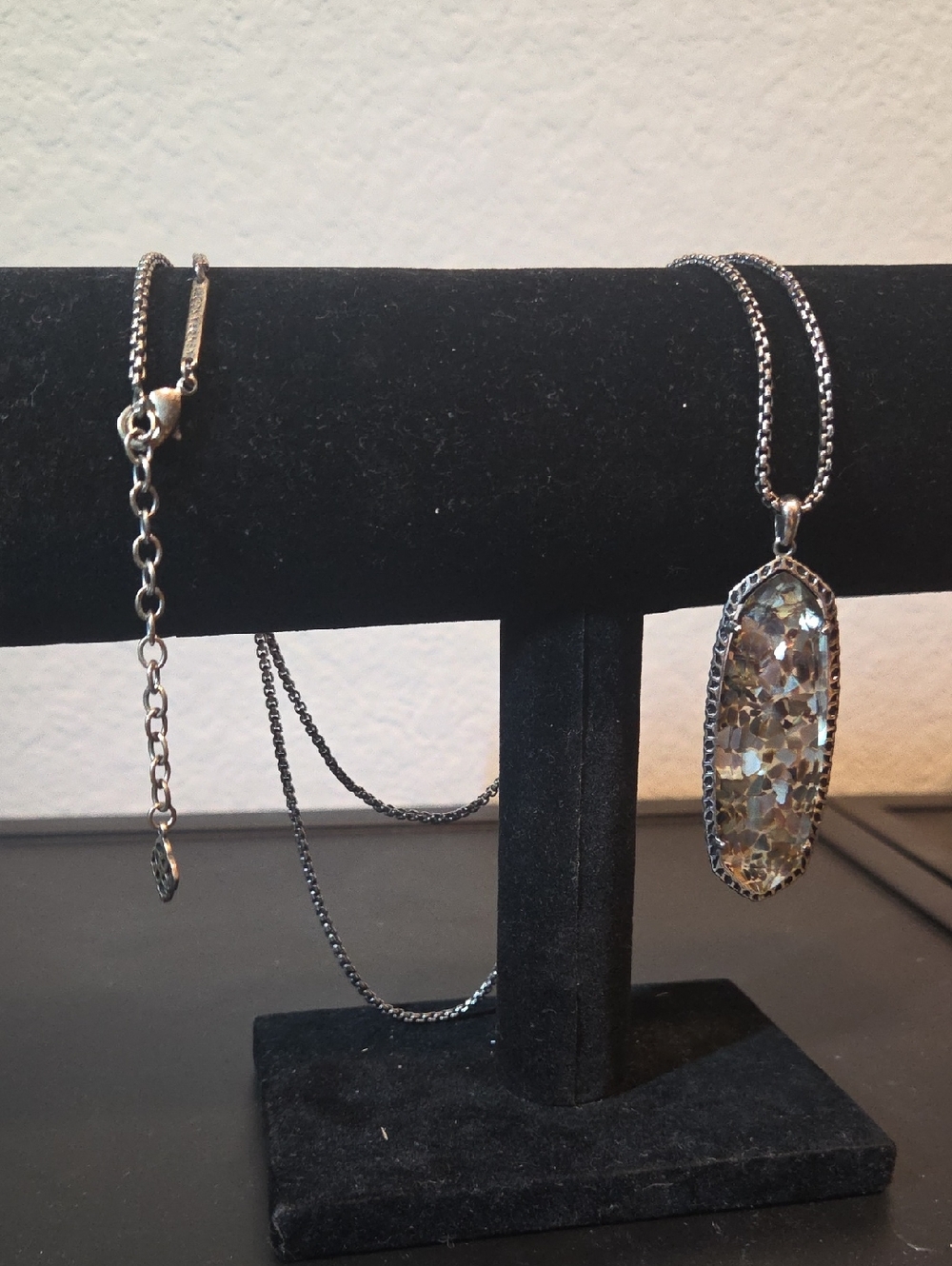 Layden Crushed Abalone Necklace